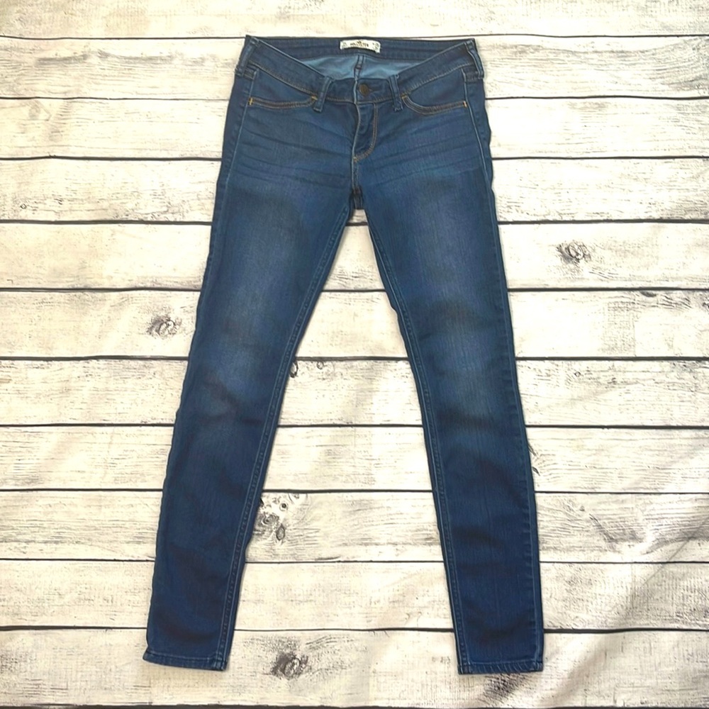 Hollister Skinny Jeans Women Size 1 Short Stretch Denim
